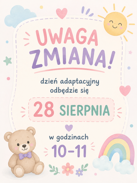 Adaptacja - ZMIANA !