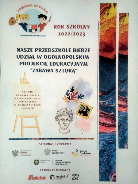 Ogólnopolski projekt edukacyjny ''ZABAWY SZTUKĄ''